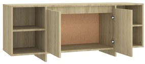vidaXL Έπιπλο Τηλεόρασης Sonoma Δρυς 130 x 35 x 50 εκ. από Μοριοσανίδα