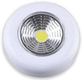 OEM Φωτιστικό Ντουλαπιού LED Με Αυτοκόλλητο Μπαταρίας 3xAAA Λευκό 226-291-White