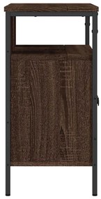 vidaXL Ντουλάπι Νιπτήρα Μπάνιου Καφέ Δρυς 60x30x60 εκ. Επεξ. Ξύλο
