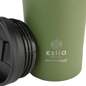 ESTIA ΘΕΡΜΟΣ TRAVEL MUG SAVE THE AEGEAN 450ml FOREST SPIRIT