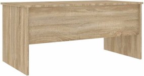 vidaXL Τραπεζάκι Σαλονιού Sonoma Δρυς 102x50,5x46,5 εκ. Επεξεργ. Ξύλο