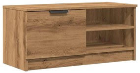 vidaXL Σετ ντουλάπι τηλεόρασης 2 τεμαχίων Artisan Oak 80x35x36,5 cm