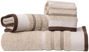 Πετσέτα Χεριών 30x50 Χαβάη Μπεζ Viopros