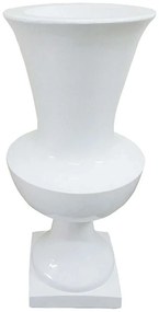 Κασπώ Αμφορέας 06-00-16529 41x89cm White  Marhome Υαλοβάμβακας