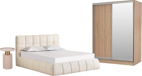 ΣΕΤ ΚΡΕΒΑΤΟΚΑΜΑΡΑΣ 3ΤΜΧ EDDY HM10883.03 ΥΦΑΣΜΑ ΜΠΟΥΚΛΕ ΜΠΕΖ-ΜΕΛΑΜΙΝΗ SONAMA