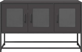 ντουλάπι τηλεόρασης vidaXL Μαύρο 100,5x39x60,5 cm