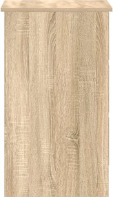 vidaXL Γραφείο Χρώμα Sonoma Δρυς 90 x 45 x 76 εκ. από Επεξ. Ξύλο
