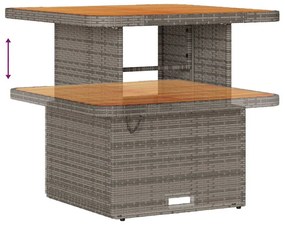 vidaXL Σετ Καναπέ Κήπου με μαξιλάρι 12 pcs Γκρι 80 x 80 x 71 cm
