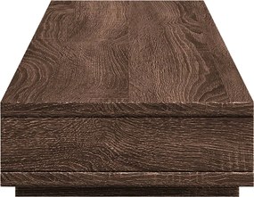 vidaXL Βάση Οθόνης Καφέ Δρυς 100x27x15 εκ. από Επεξ. Ξύλο