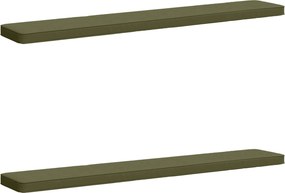 vidaXL Μαξιλάρια Πάγκου 2 Τεμαχίων VUGHT 2 pcs 100% Πολυεστέρας Λαδί