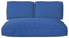 vidaXL Σετ μαξιλαριών 3 pcs Βασιλικό Μπλε Ύφασμα Όξφορντ