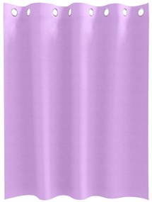 vidaXL Κουρτίνες με κουρτίνες 2 pcs Μοβ 140 x 140 cm Πολυεστέρας