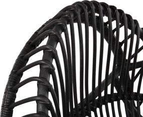 ΠΟΛΥΘΡΟΝΑ ENTROPY HM9840.03 ΦΥΣΙΚΟ RATTAN ΜΕ ΜΑΞΙΛΑΡΙ-ΜΑΥΡΟ 80x97x85Υεκ.