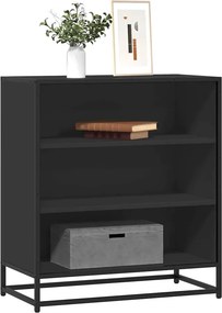 vidaXL Ραφιέρα Καφέ Δρυς 68x35x76 εκ. Επεξ. Ξύλο + Μέταλλο