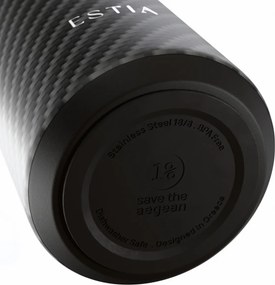 Μπουκάλι Θερμός 500ml Estia Save The Aegean Flow Carbon Fibre 01-47948