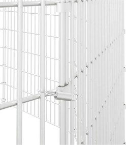 vidaXL Περίφραξη Ζώων Ελεύθερης Βοσκής 10 Πάνελ 54x100εκ. Γαλβ. Σίδερο