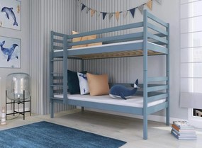 NEMO 80x160 grey bunk bed Lano Furniture