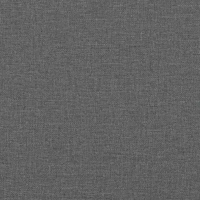 vidaXL Κουνιστή Πολυθρόνα Σκούρο Γκρι Υφασμάτινη