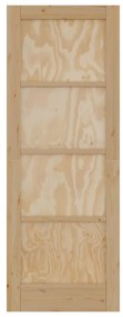 vidaXL Εσωτερική Πόρτα Καφέ 73.5 x 198.5 εκ. Κόντρα πλακέ