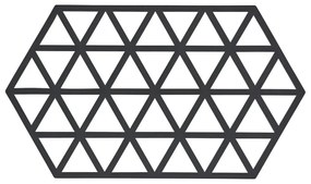 Σουπλά Triangles 330311 Για Ζεστά Σκεύη 24x14cm Black Zone Denmark Σιλικόνη