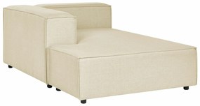 Ανάκλινδρο Berwyn J100, Beige, 119x68cm, Πόδια: Πλαστική ύλη