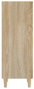 vidaXL Ντουλάπι Sonoma Δρυς 34,5x32,5x90 εκ. από Επεξεργασμένο Ξύλο