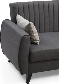 Stewehome γωνιακός καναπές Alkon 223x130x86 cm