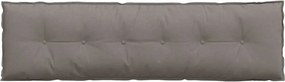 vidaXL Μαξιλάρι Πλάτης Taupe 180 x 19 x 50 εκ ύφασμα