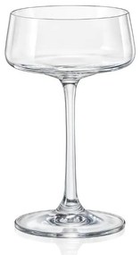 Ποτήρι Κολωνάτο Sparkling 220ml XTRA Coppa - Crystalex - 6 ΤΜΧ