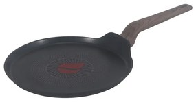 Τηγάνι για τηγανίτες Oliver Voltz Paris OV54422F26, 26x1.5 cm, Αντικολλητική επίστρωση, Αισθητήρας θερμότητας, Επαγωγή, Μαύρο
