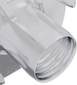 vidaXL Πριονωτό T-nut 12 pcs Ασημί M6 χιλ. Ατσάλι