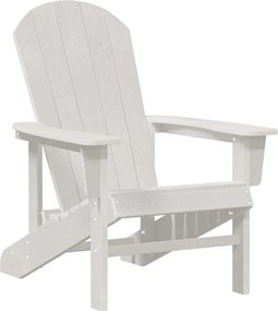 vidaXL Καρέκλα Κήπου 2 pcs Λευκό 82 x 74 x 92 εκ. Πολυαιθυλένιο