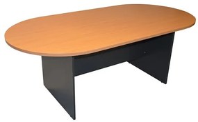 ΓΡΑΦΕΙΟ ΣΥΝΕΔΡΙΑΣΕΩΝ ΕΠΑΓΓΕΛΜΑΤΙΚΟ SIENNA HM2018.03 200x100x75 εκ. ΚΕΡΑΣΙ