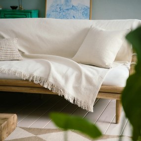 Ριχτάρι Τριθέσιου Καναπέ (220x300) Gofis Home Mewa Natural 182/05