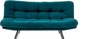 3-Seat Sofa-Bed Misa Small Sofabed - Petrol Green Petrol Green