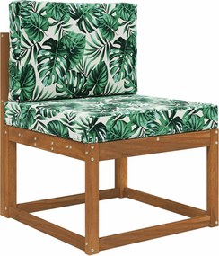 vidaXL Μαξιλάρι Καναπέ Εξωτερικού Χώρου 2 pcs Σχέδιο Φύλλου