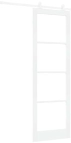 vidaXL Συρόμενη Πόρτα ORKDAL Λευκό 78 x 232 cm Ξύλο και μέταλλο