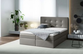 Επενδυμένο κρεβάτι Mozzo-Gkri-180 x 200