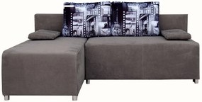 Γωνιακός καναπές Adelina-Γκρι