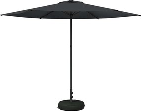 vidaXL Ομπρέλα Κήπου με Βάση 300 x 300 cm Πολυεστέρας Ορθογώνιος