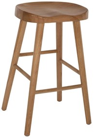 BAR STOOL TOON WOOD IN NATURAL COLOR 40X35X71Hcm.