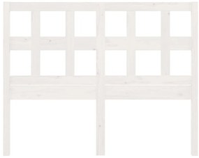 vidaXL Κεφαλάρι Κρεβατιού 145,5 x 4 x 100 εκ. από Μασίφ Ξύλο Πεύκου