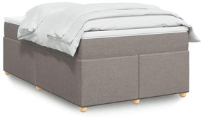 ΚΡΕΒΑΤΙ BOXSPRING ΜΕ ΣΤΡΩΜΑ TAUPE 120X200 ΕΚ. ΥΦΑΣΜΑΤΙΝΟ 3285370