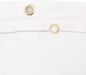 vidaXL Μουσαμάς Λευκός 1 x 2,5 μ. 650 γρ./μ²