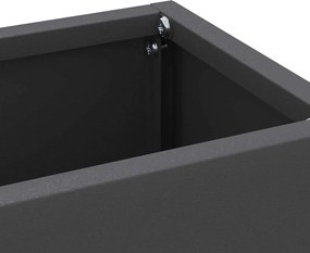 vidaXL Βάση ομπρέλας βροχής Μαύρο 28 x 12 x 41 εκ Ατσάλι