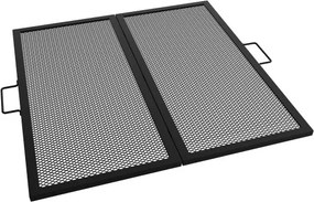 VEVOR Square Cooking Grate Fire Pit Grill Grate w/ X Marks Foldable 36" x 36"