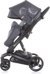 Καρότσι 3 σε 1 "Electra" black frame - silver