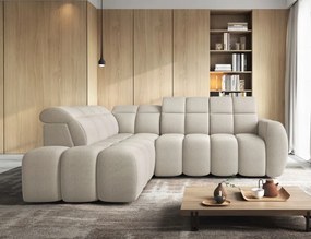 Γωνιακός καναπές Chicago-Beige-Αριστερή - 258.00Χ208.00Χ107.00cm