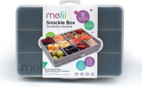Φαγητοδοχείο Με Χωρίσματα Melii Grey MEL19000