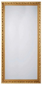 Καθρέπτης Τοίχου Sonja 1070479 100x200cm Gold Mirrors &amp; More Ξύλο,Γυαλί